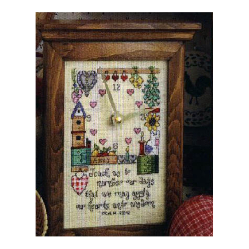 十字绣套件 杂志款钟面2打发无聊时间可定制印花布手工刺绣材料包