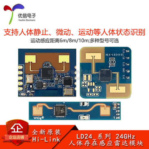 LD24_系列人体存在感应雷达模块