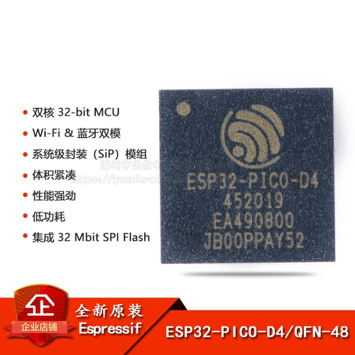 双核Wi-Fi&蓝牙MCU无线收发芯片