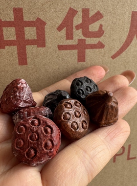 近一二十年出口日本木雕莲蓬小挂件黑檀木血檀花梨木整雕单个价