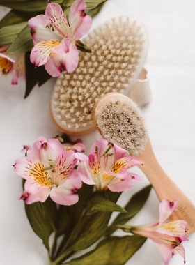 Valentia干刷套装身体+面部 柔软疏通毛孔