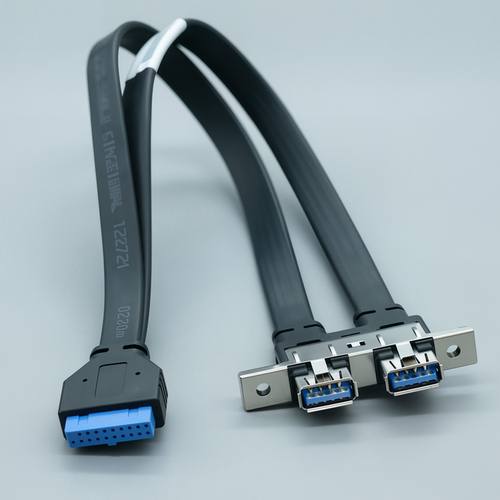 19针台式机电脑前置USB3.0扩展线