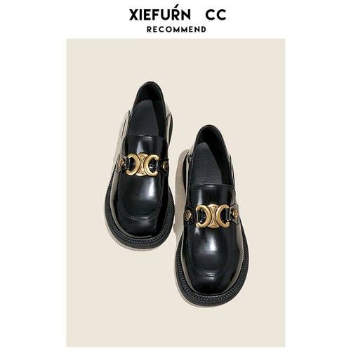 Демисезонные лоферы, флисовая обувь в английском стиле для кожаной обуви, в британском стиле