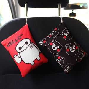 汽车用除甲醛车载竹炭包摆件挂件新车新房去异味卡通活性炭除味