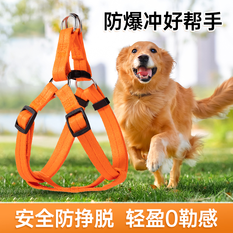 背心式牵引绳牵引绳背带遛狗