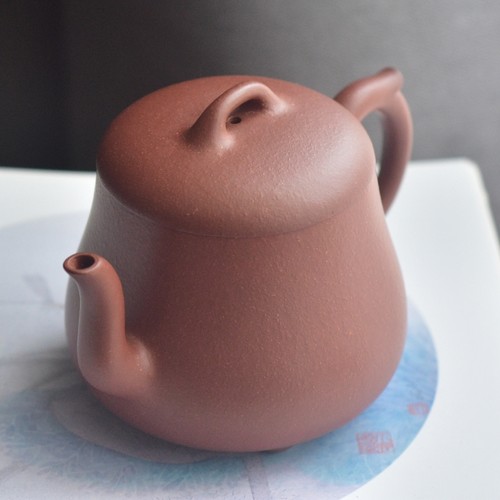 朴园复古紫泥新式紫砂壶