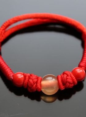 青鱼石桃木婴儿宝宝惊平安扣