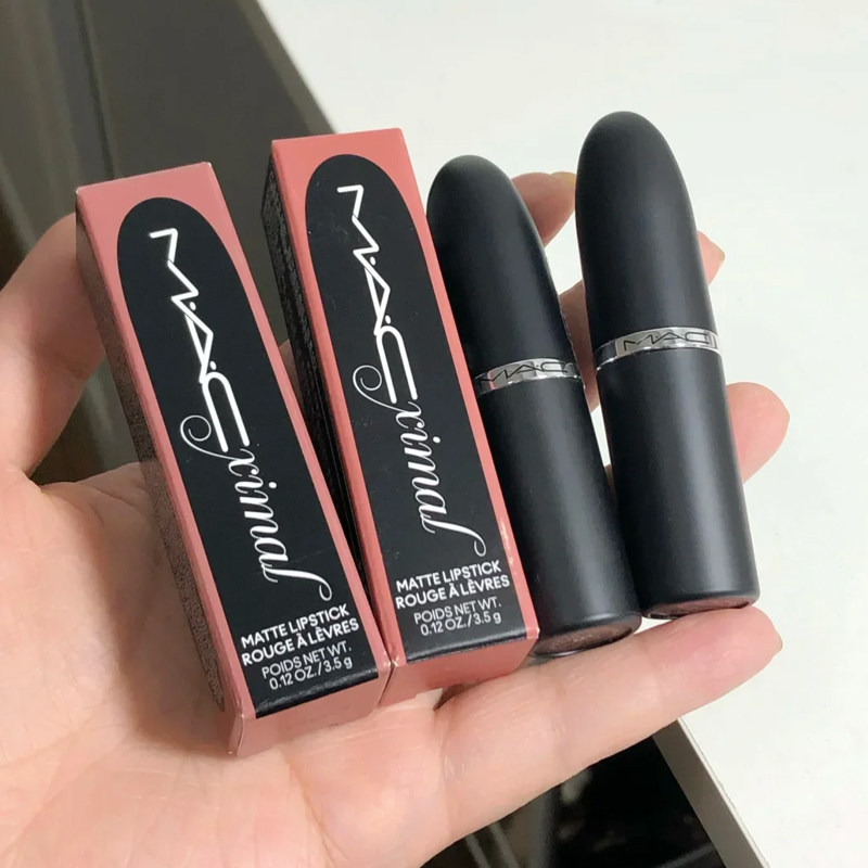 现货MAC魅可经典大子弹头口红唇膏666大宠粉683大玩咖646 682 896