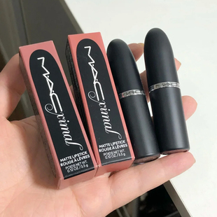 896 682 现货MAC魅可经典 大子弹头口红唇膏666大宠粉683大玩咖646