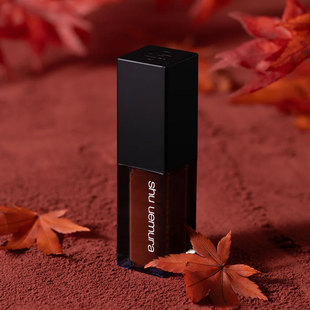 【正品行货】植村秀全新绢感唇釉口红滋润显白KC BR79橘调土棕女