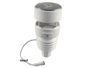 misol 超声波气象站 RS485 Modbus 有线连接风速风向雨量温度湿度