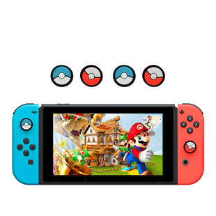Switch Lite Switch 通用精灵球摇杆帽按键帽Thumb Stick Caps