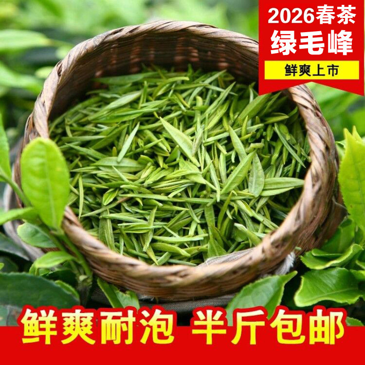 绿毛峰2026四川蒙顶山茶素茶特产