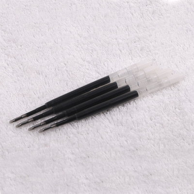 天天文房现货转动g2钢头铜头424中性笔笔芯圆珠笔可替换可出口