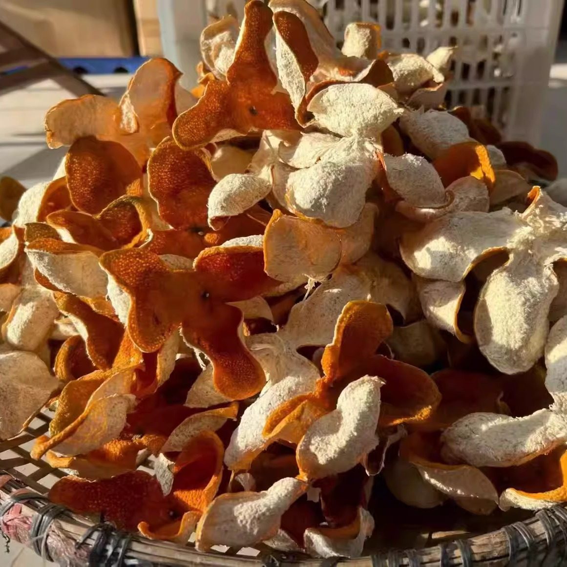 新会陈皮南坦产区狗腩冬后大红新皮  自然生晒  南坦岛果园冬后皮,茶,陈皮茶,淘宝优惠券,粉丝福利购,淘宝优惠卷