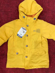 美山儿童羽绒服外套2025新款男童女童宝宝防水羽绒服秋冬款上衣