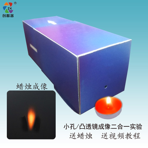 自制照相机小孔成像光学凸透镜片