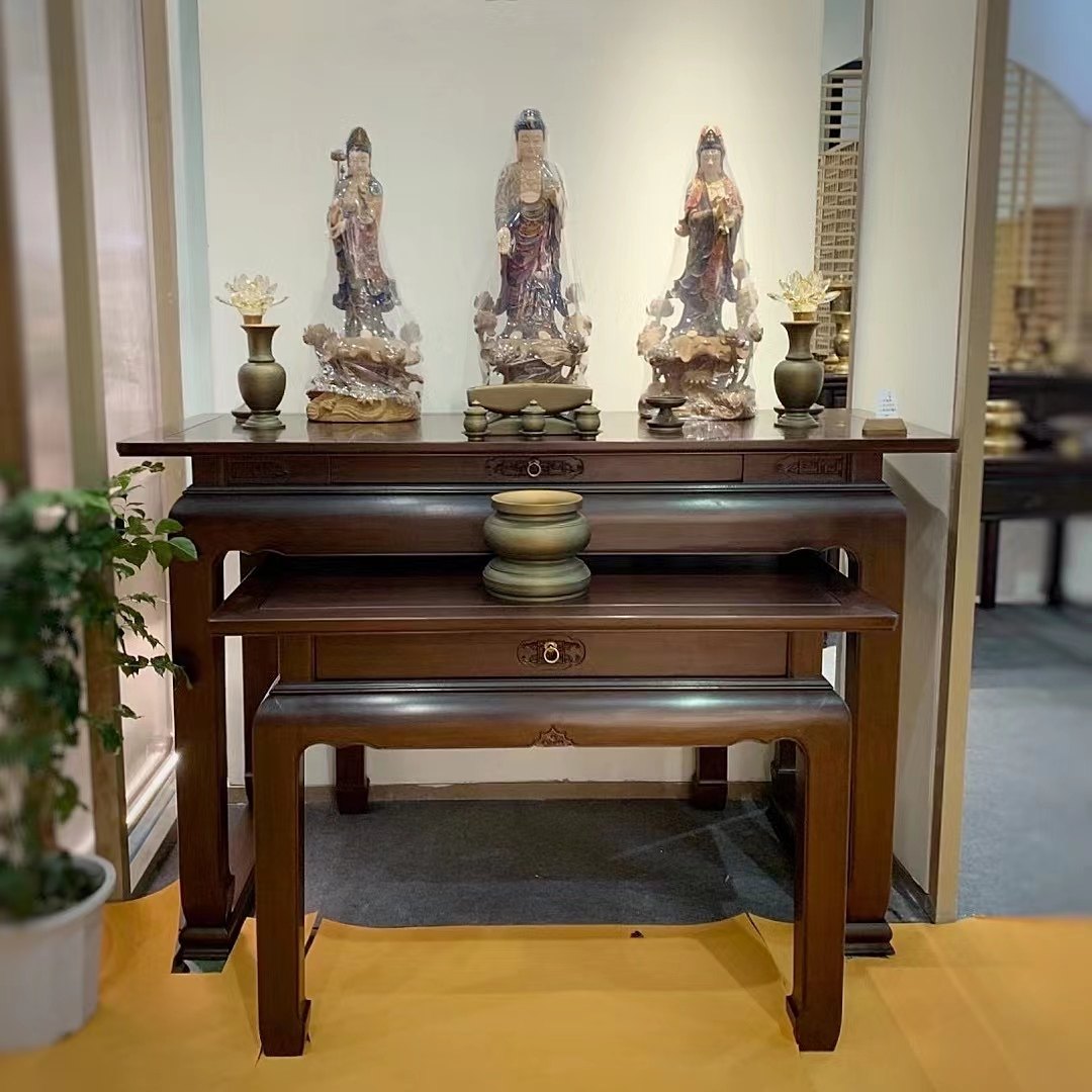 拉咪台实木金丝檀供桌供台佛台神台佛桌案台家用现代中式简约包邮
