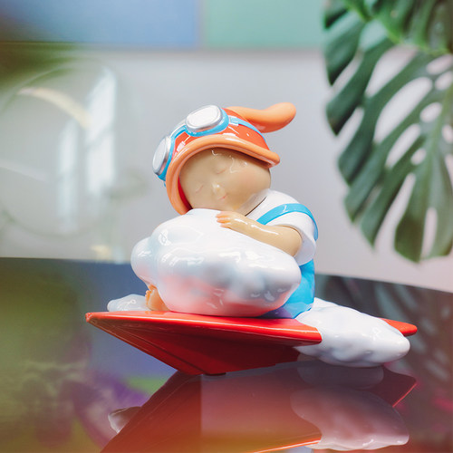 稀奇艺术新品《向云端》桌面治愈系摆件书房玄关雕塑礼物生日礼品