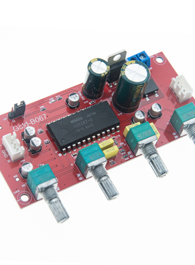 A216 HIFI发烧级直流音调板高低音前级放大板运放NE5532