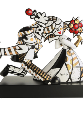 正品 Romero Britto 限量版Follow Me 擺件