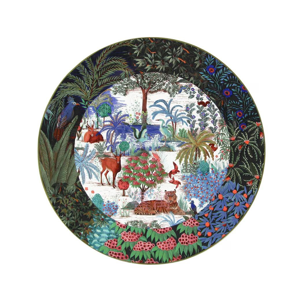 法國製造GIEN餐盘蛋糕盘30.5厘米