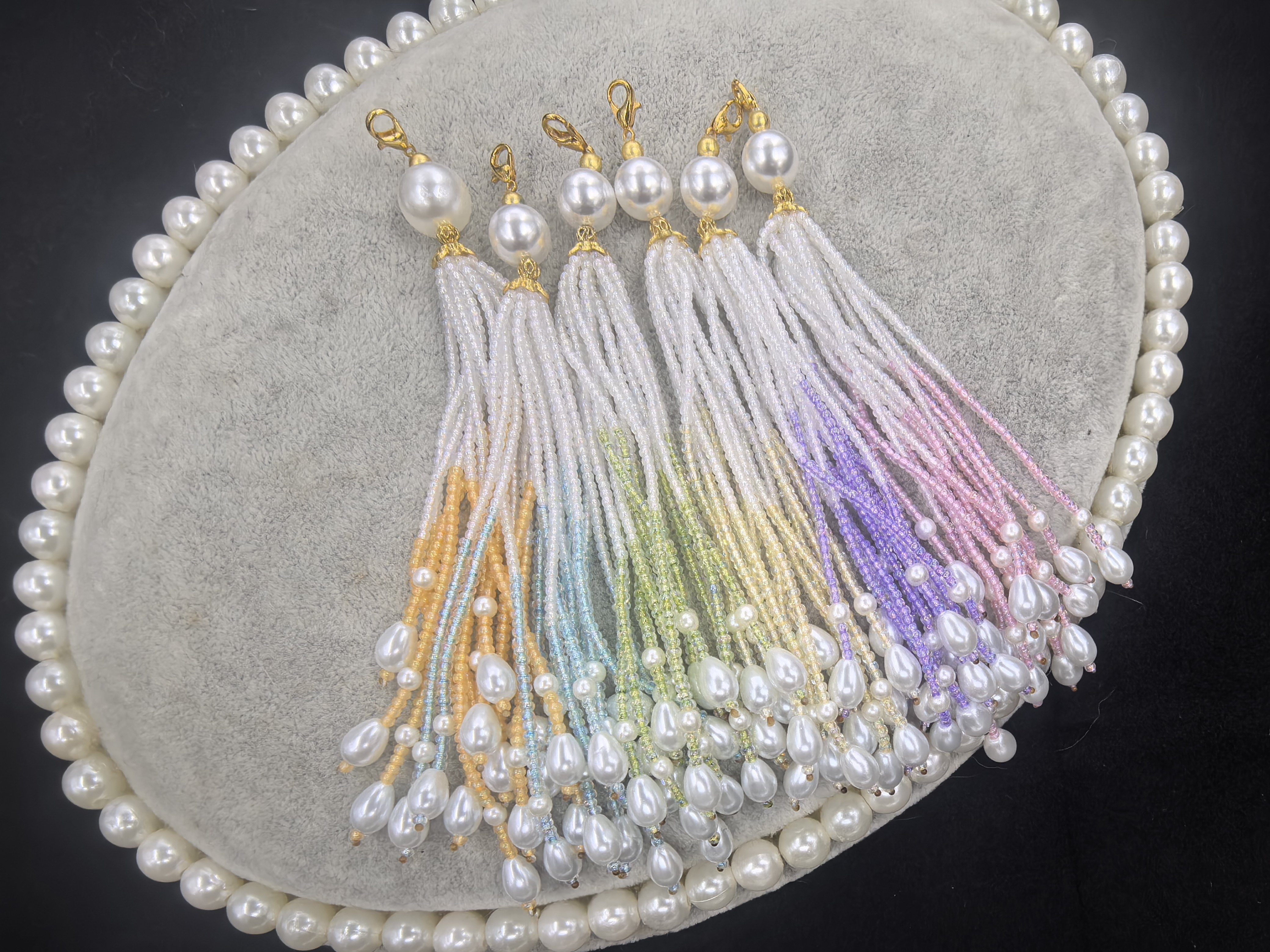 流苏古风发簪配饰国风