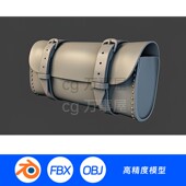 3D模型三维素材场景包包手拿包钱包男性骑行包978