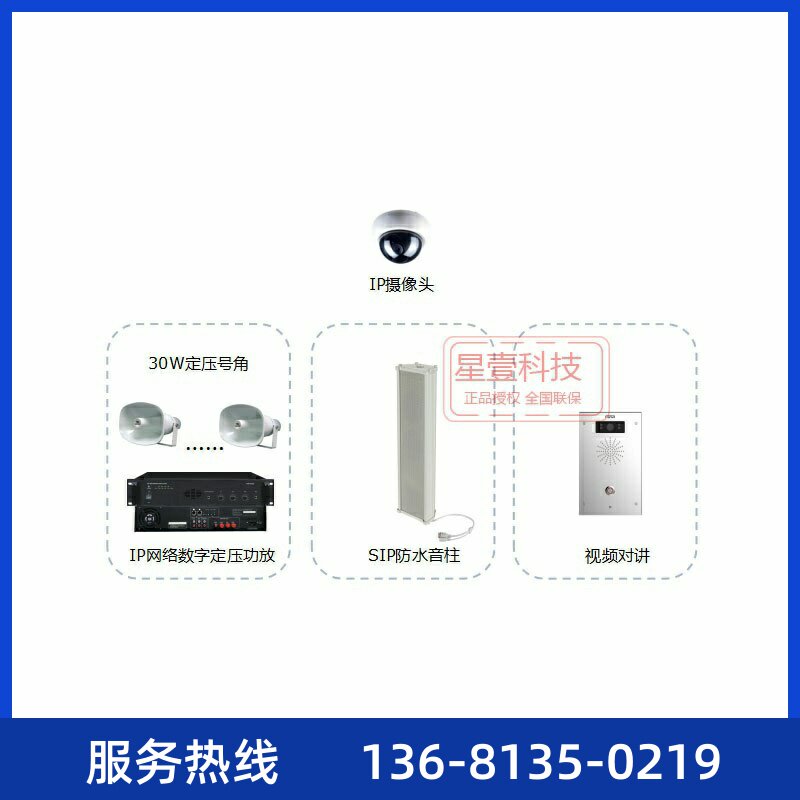公共广播系统 对讲系统 监控系统 景区对讲 小区监控 联