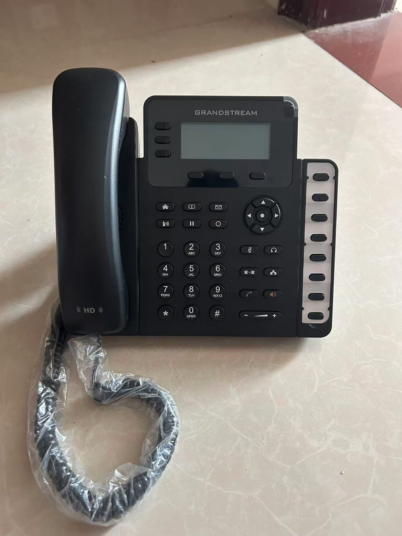 全新原装GRANDSTEAM潮流网络GXP1630清仓出货原包装带电源IP电话