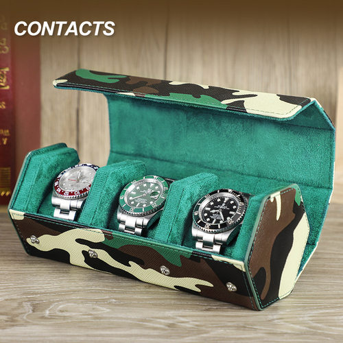 头层牛皮手表收纳盒防摔腕表