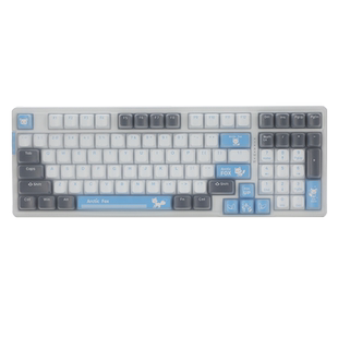 适用VGN V98 Pro极地狐/枫糖/努巴尼源键盘保护膜KOP防尘垫防水罩游戏动力黑加仑/海盐降噪静音按键套