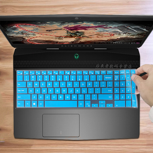 适用于15.6寸Alienware外星人M15 R1键盘保护膜防尘垫ALW15M星云红笔记本电脑防蓝光屏幕贴片钢化膜