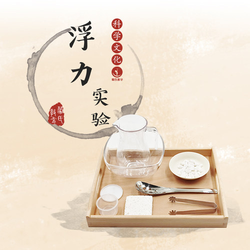 浮力实验蒙氏早教善学科学沉与浮