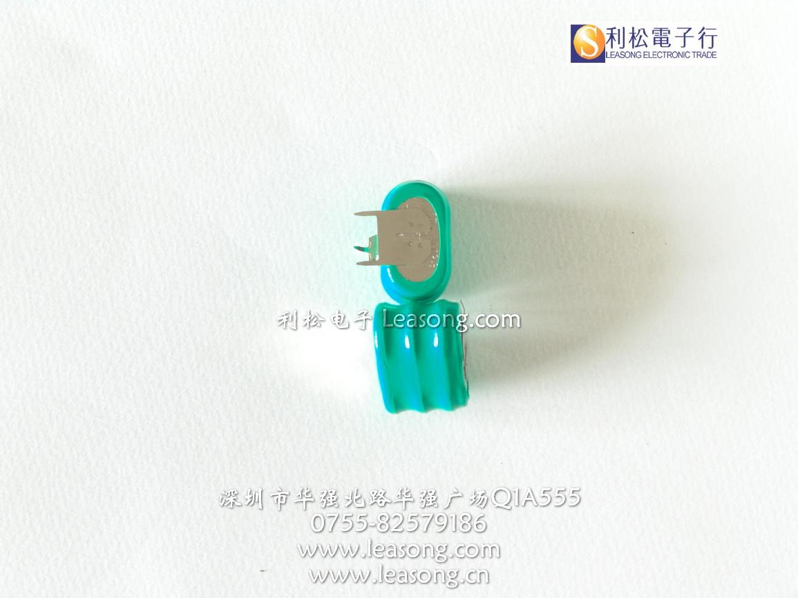 Ni-Cd镍镉纽扣充电池组3.6V150mAh充电式椭圆形纽扣电池组 带引脚