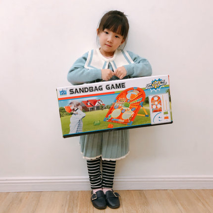 儿童丢沙包小学生投掷统感训练室内外运动玩具亲子互动游戏沙包架