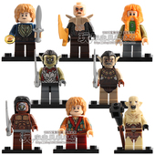 品高PG8149指环王魔戒邦伯比尔博强兽人半兽人拼装 积木人仔玩具