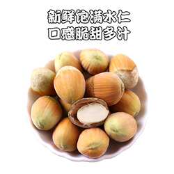2025年新鲜水瓤仁原味坚果香甜生大榛子去脱绿皮东北辽宁桓仁特产