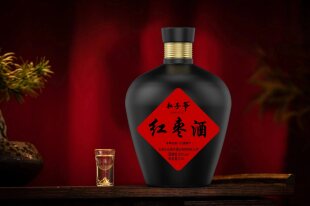 包邮行唐特产陈年枣木杠酒红枣酒52度2500毫升大坛装杠子爷