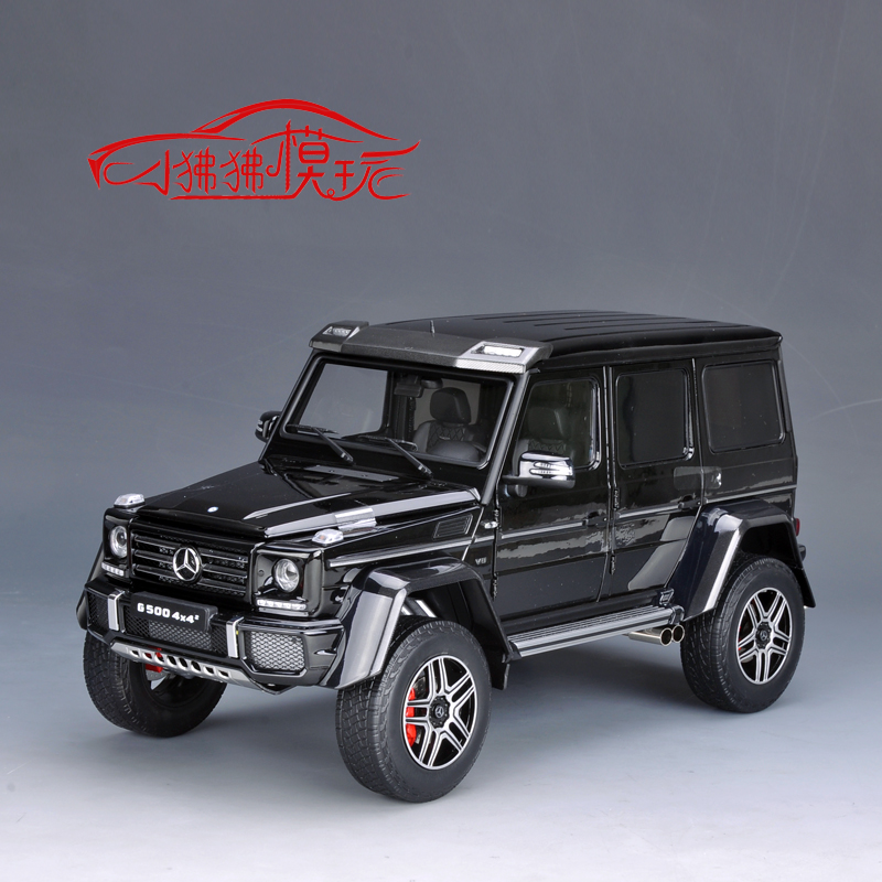 AR现货Almost Real似真1:18大G奔驰G500 4x4平方合金全开汽车模型-封面