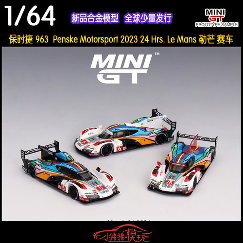 MINIGT保时捷963勒芒赛车模型