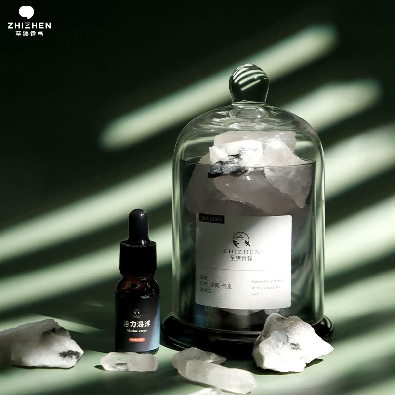 春季礼物 「境」晶石香薰扩香石香薰礼盒原石无火水晶卧室精油
