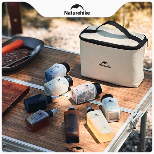 Naturehike挪客便携调味瓶套装户外露营野炊用品烧烤调
