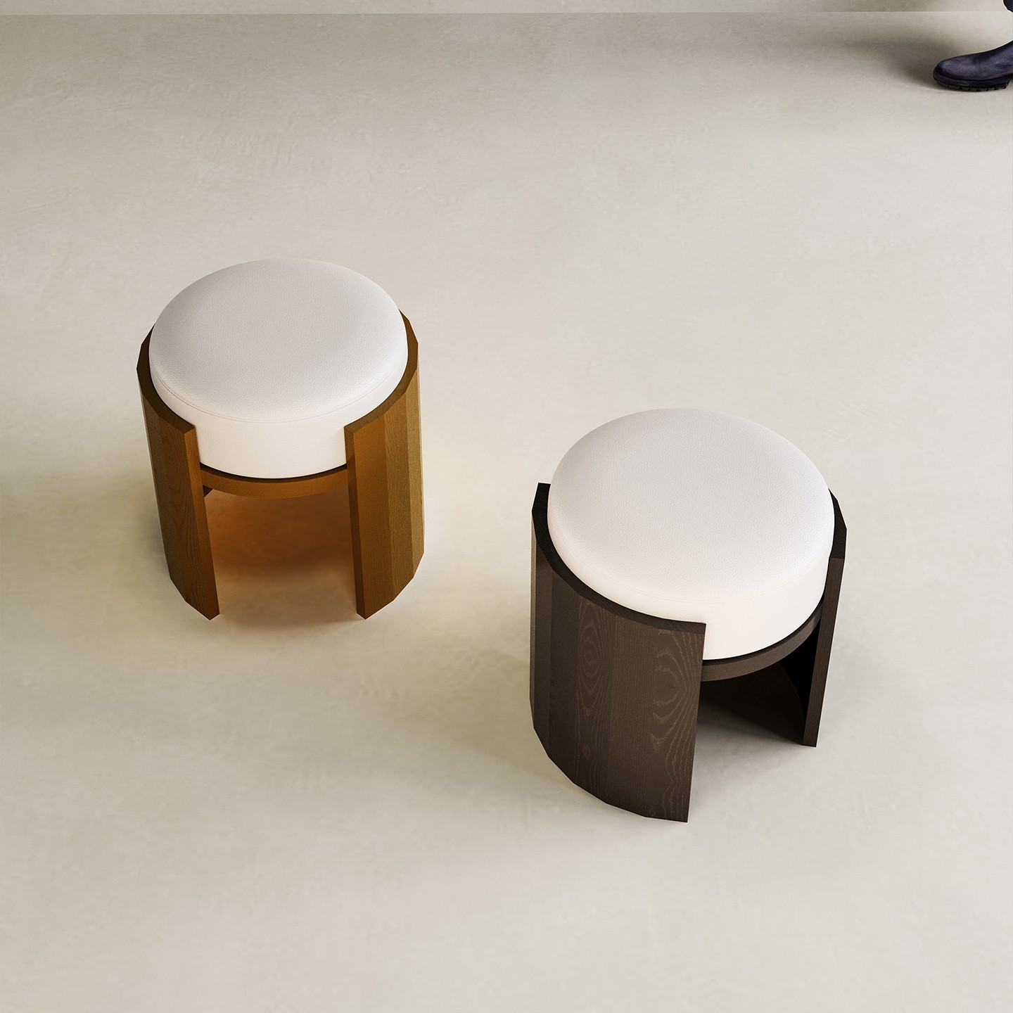 中古实木餐椅设计师民宿矮凳