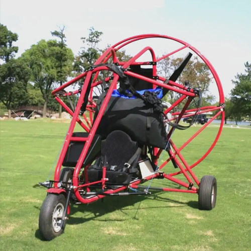定制轮式双人动力伞滑翔伞Rotax912动力专业教员培训可办理驾驶证