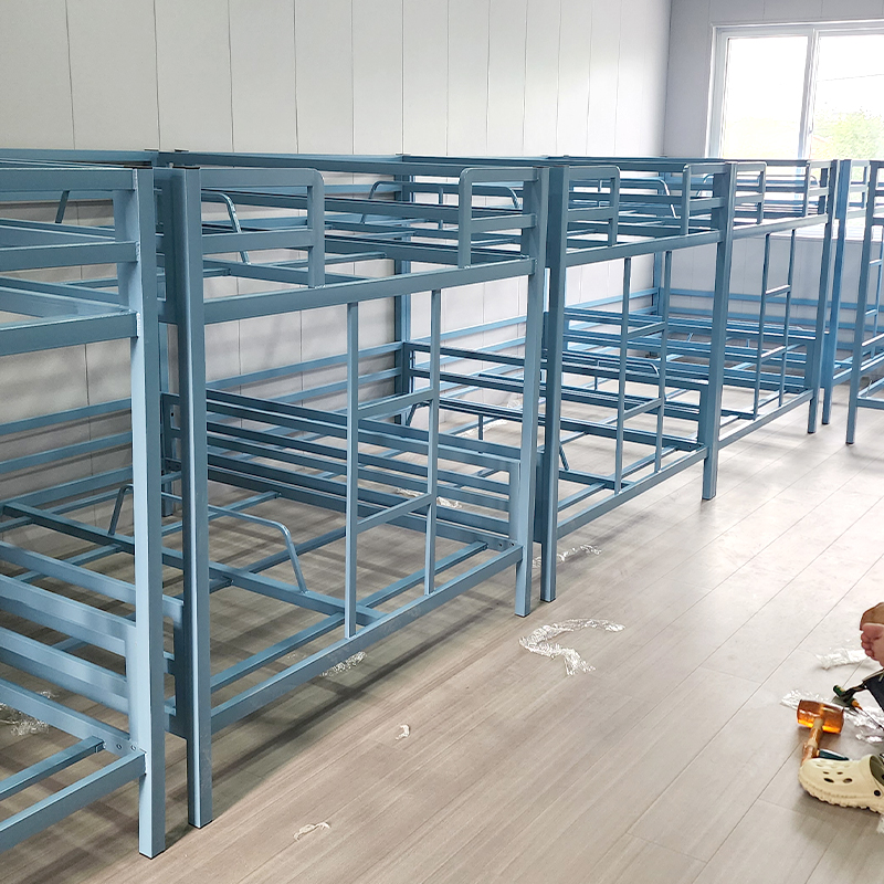 中小学生上下床托班午休床双层床上下铺小餐桌儿童宿舍高低床无味