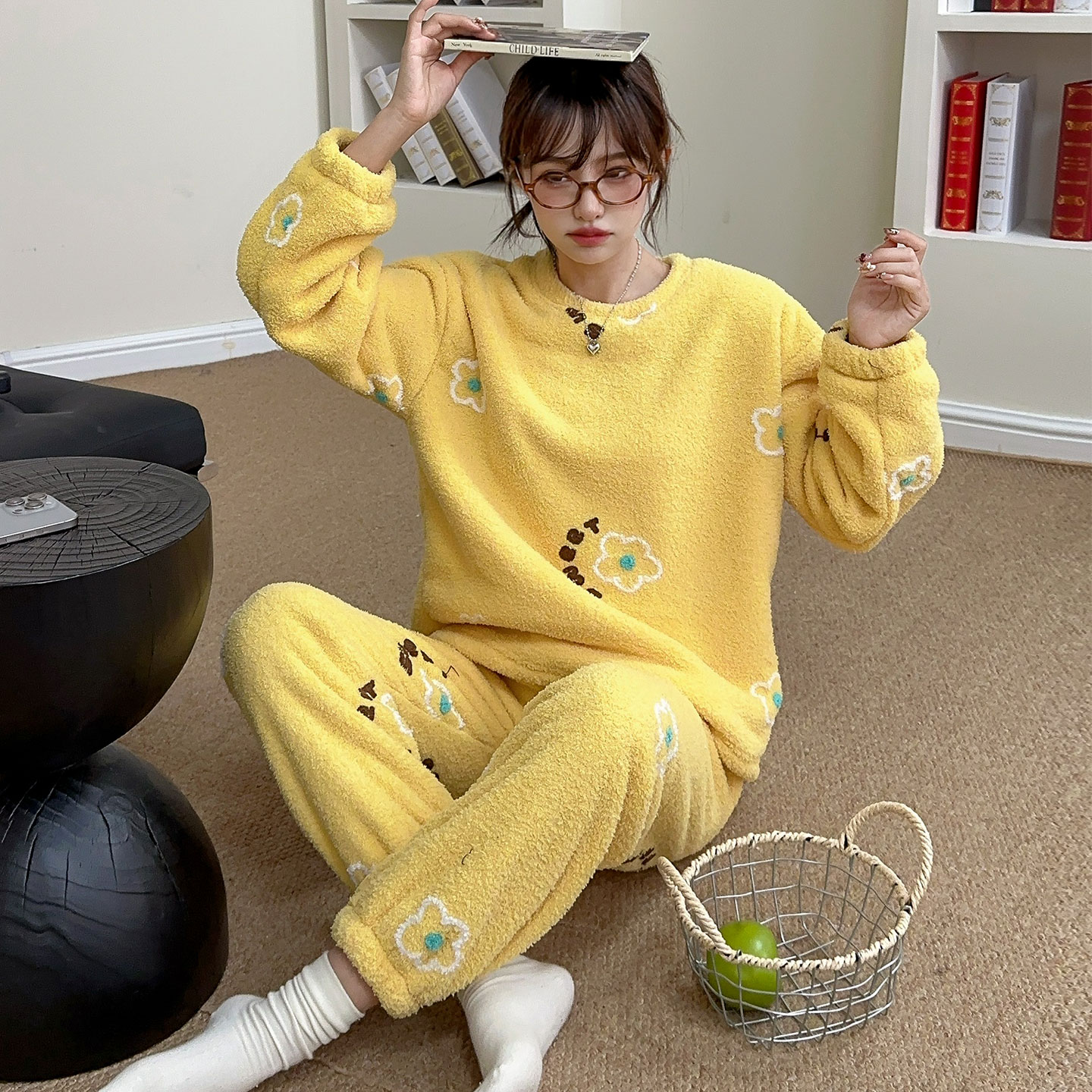 150小个子秋冬新款家居服
