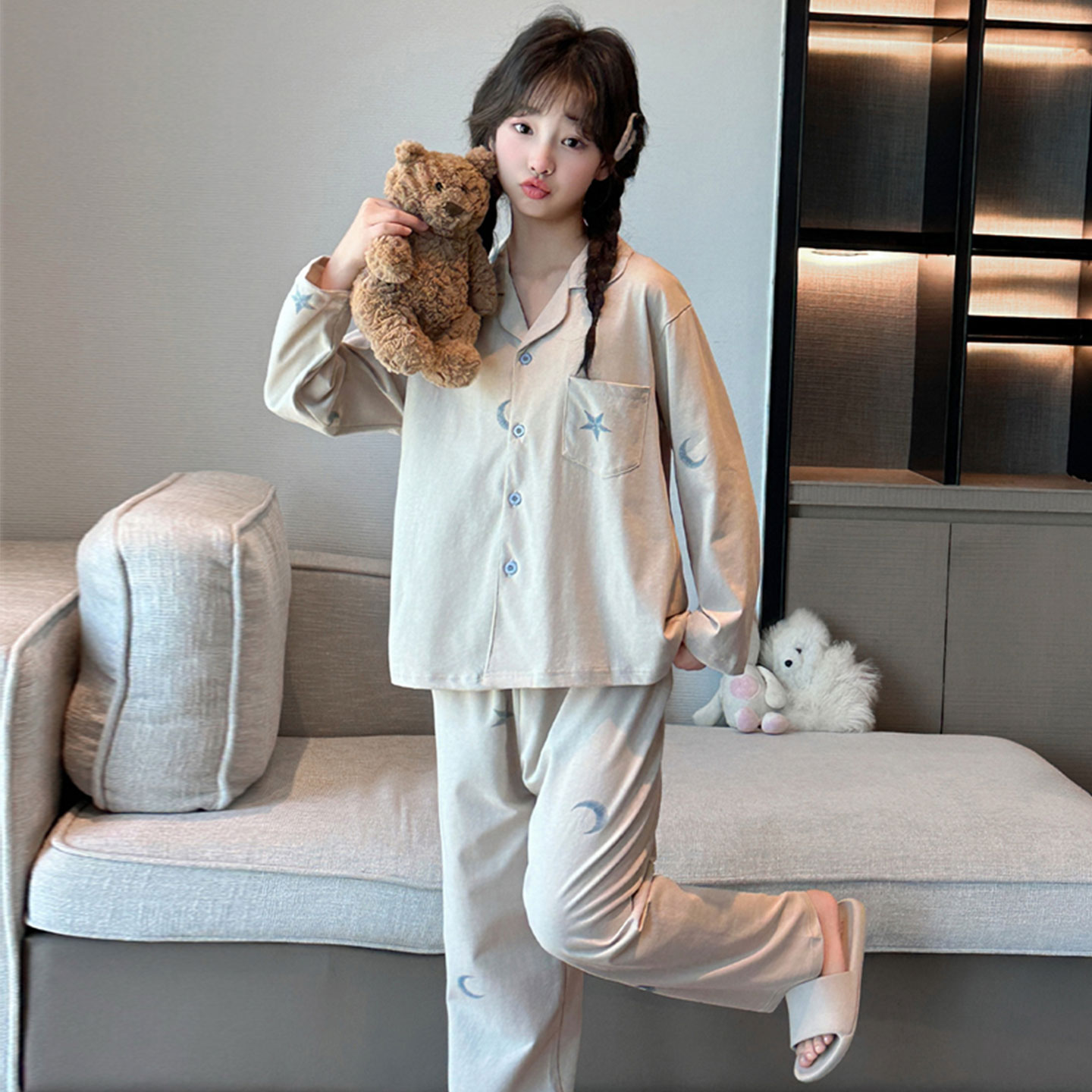 150小个子秋季新款纯棉家居服