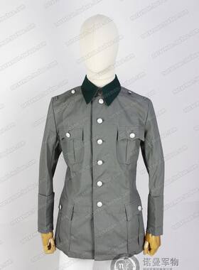 德军夏季棉布m41野战服中山装