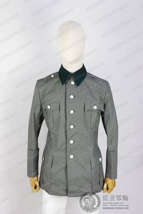 德夏季棉布M41君官作战服野战服常服工装中山装 诺曼军物